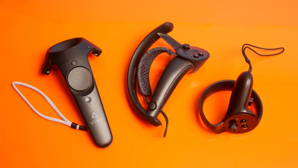 Types of VR controllers and their battery requirements 