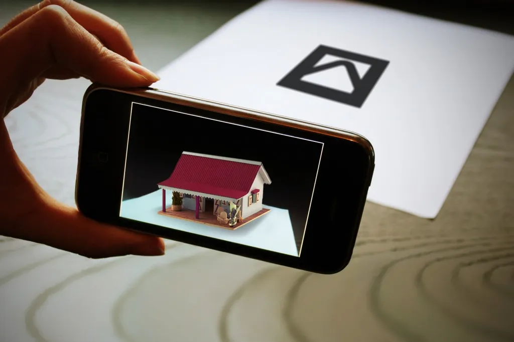 a combination of digital and physical worlds